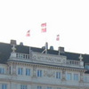 Kongens Nytorv: Apparently, graduating high school students come and dance around the equestrian statue of King Christian V from 1688 in one of Denmark's oldest educational traditions, celebrating their graduation.
