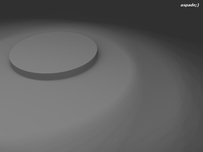 an empty stage